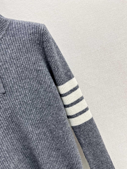 Thom 25fw knitted sweatshirts