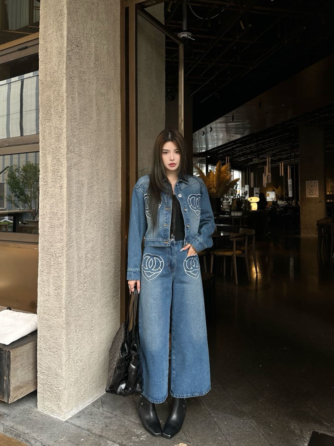 Chan 25fw denim pants