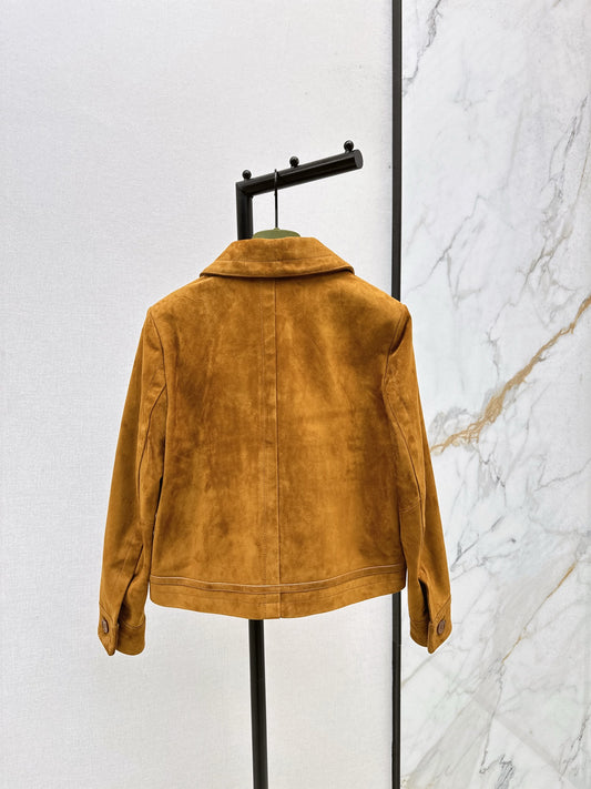 Guc 25fw leather jacket