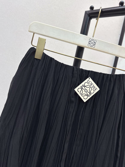 Loe 25fw pleated skirt