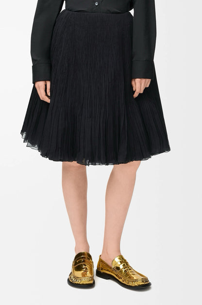 Loe 25fw pleated skirt
