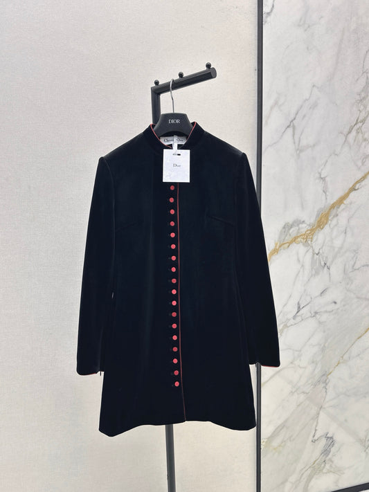 CD 25fw velvet dress
