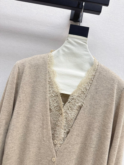 Erma 25fw lace cardigan