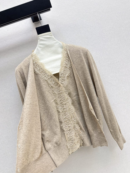 Erma 25fw lace cardigan