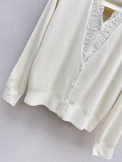 Erma 25fw lace cardigan