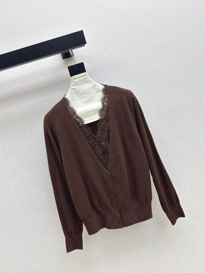 Erma 25fw lace cardigan