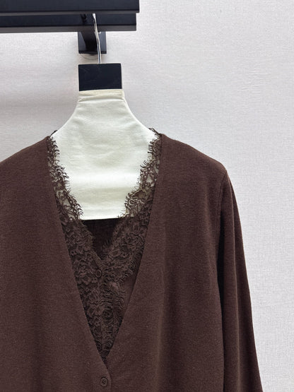 Erma 25fw lace cardigan