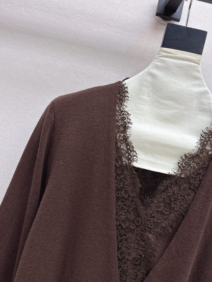 Erma 25fw lace cardigan