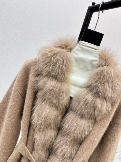Fen 25fw knitted jacket
