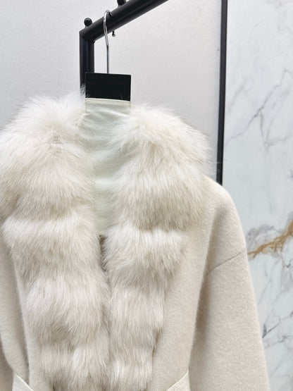 Fen 25fw knitted jacket