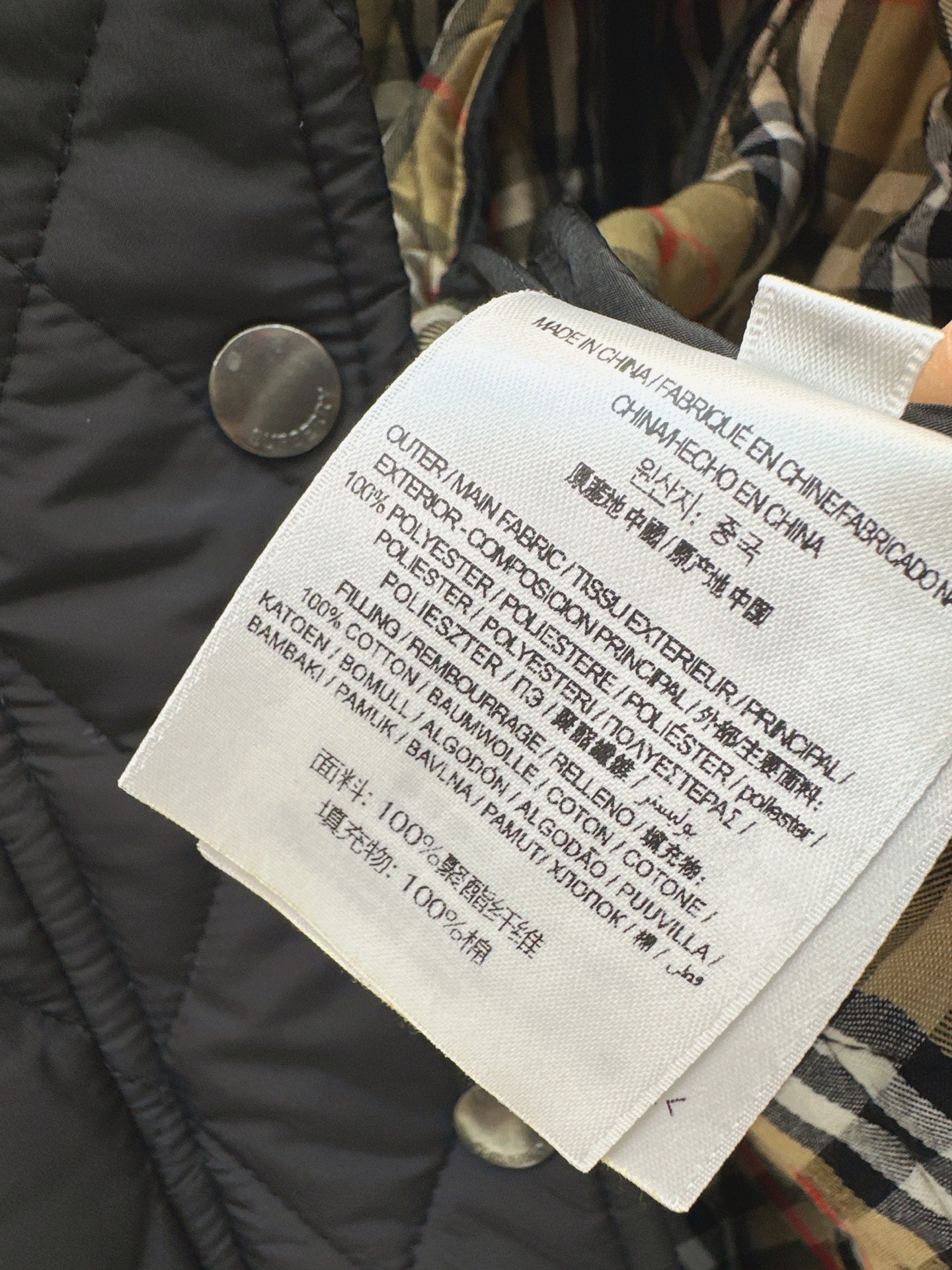 Bur 25fw padded jacket