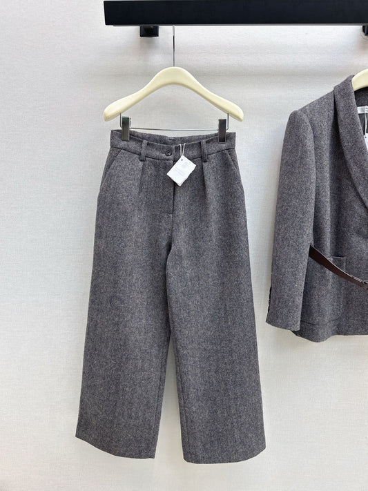 Bruun 25fw straight pants