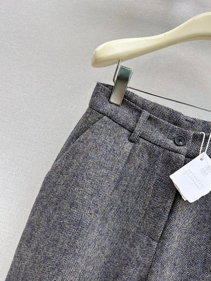 Bruun 25fw straight pants