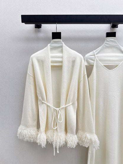 CD 25fw cardigan dress set