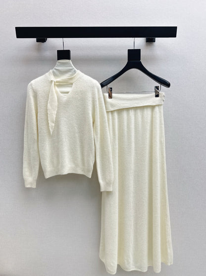 CD 25fw knitted suit