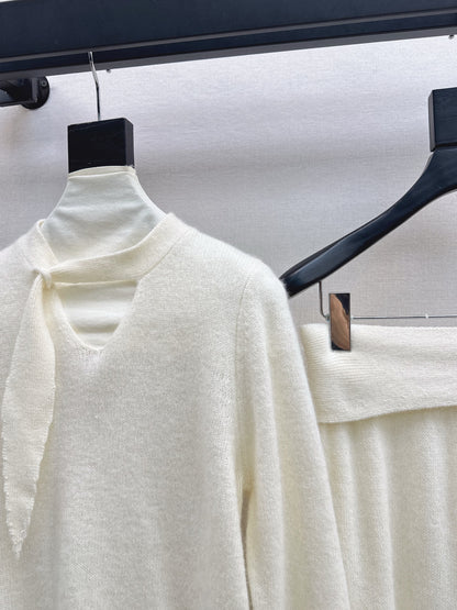 CD 25fw knitted suit