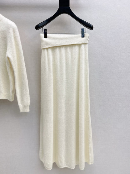 CD 25fw knitted suit