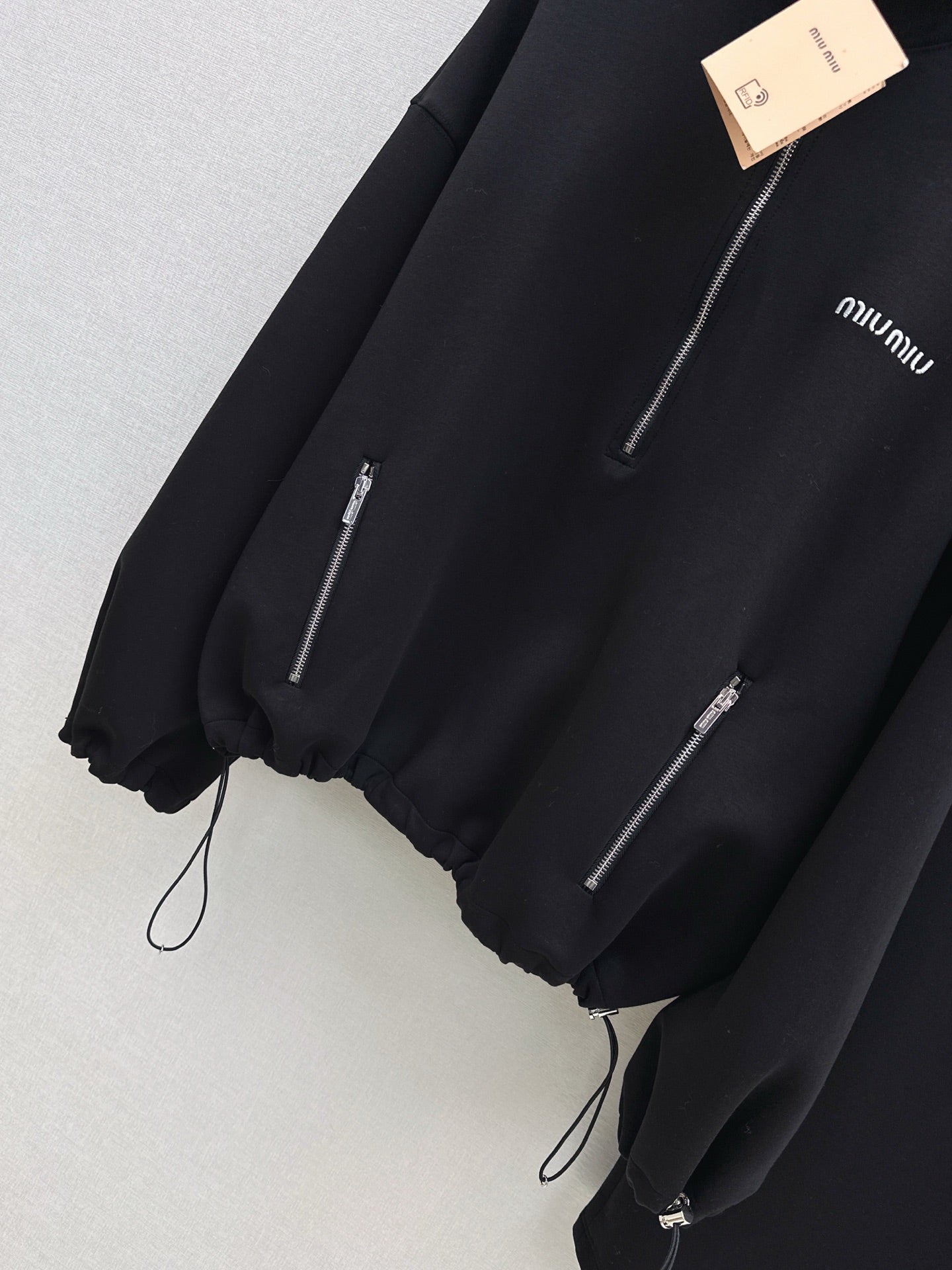 Miu 25fw hoodie skirt suit