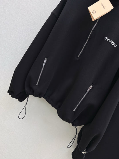 Miu 25fw hoodie skirt suit