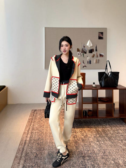 Loui 25fw hoodie pants set
