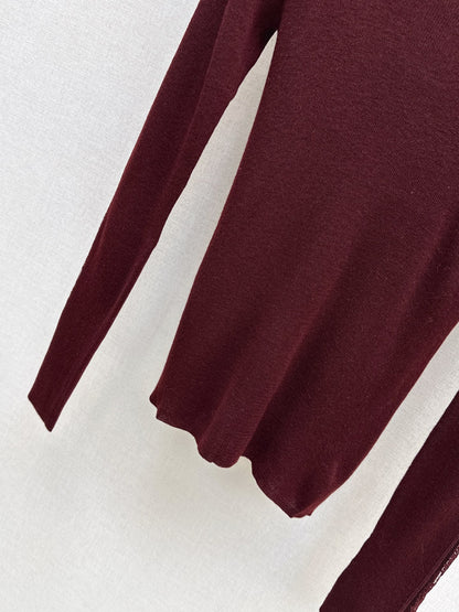 Erma 25fw lace sweatshirts