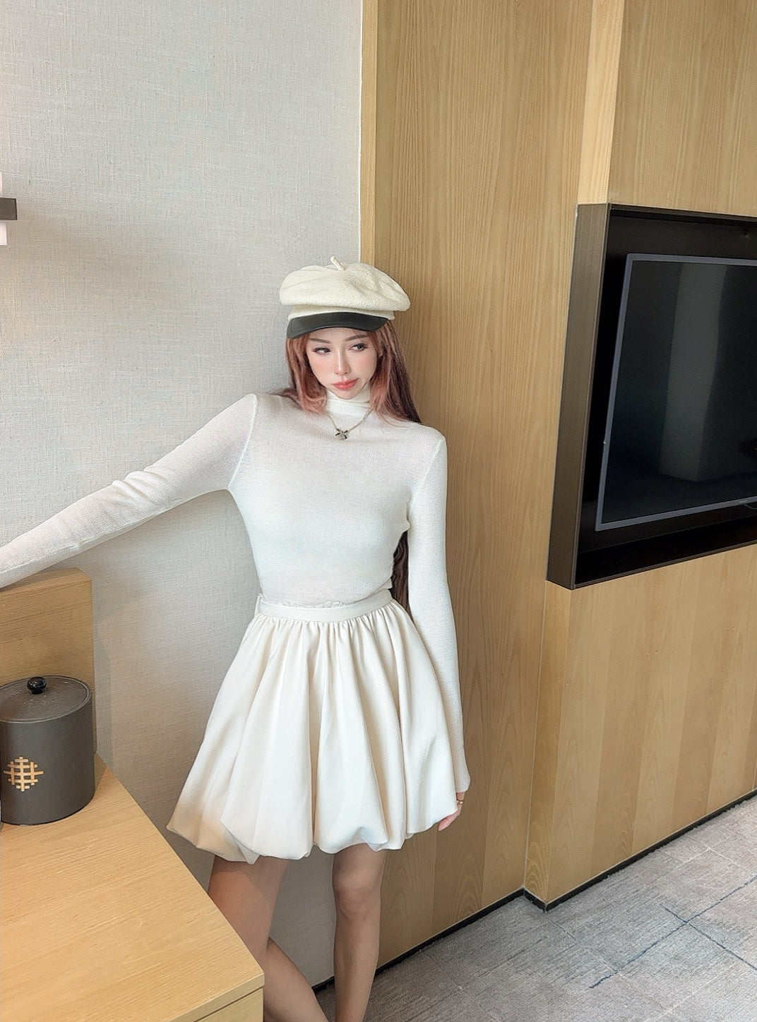 Erma 25fw lace sweatshirts