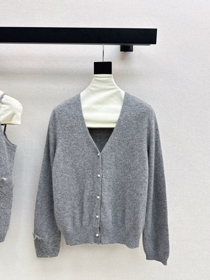 Chan 25fw cardigan vest set