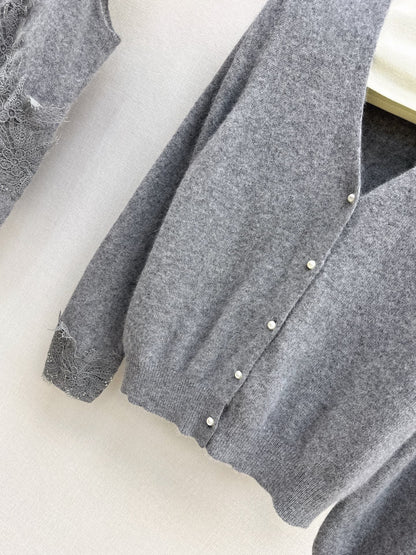 Chan 25fw cardigan vest set