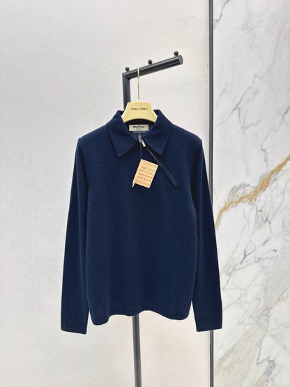 Miu 25fw polo sweatshirts