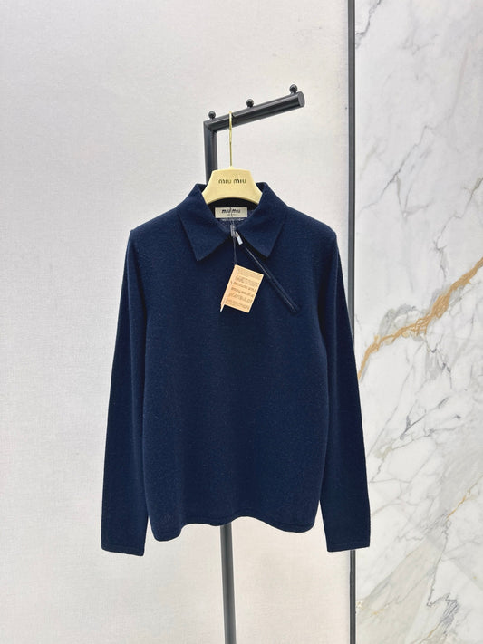Miu 25fw polo sweatshirts