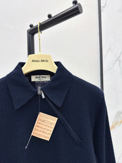 Miu 25fw polo sweatshirts