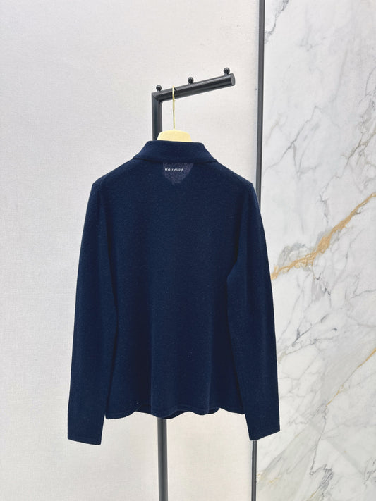 Miu 25fw polo sweatshirts