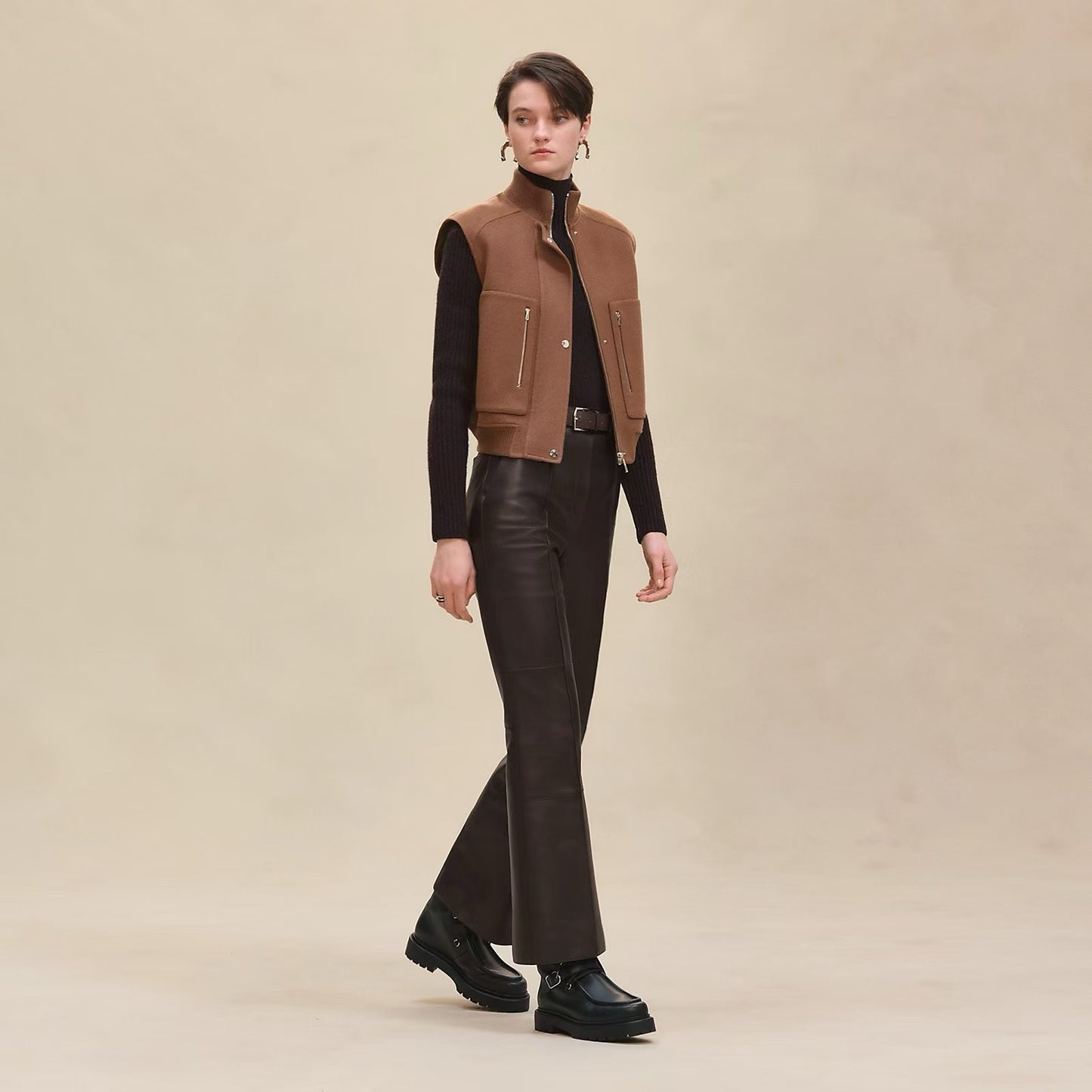 Herm 25fw wool vest