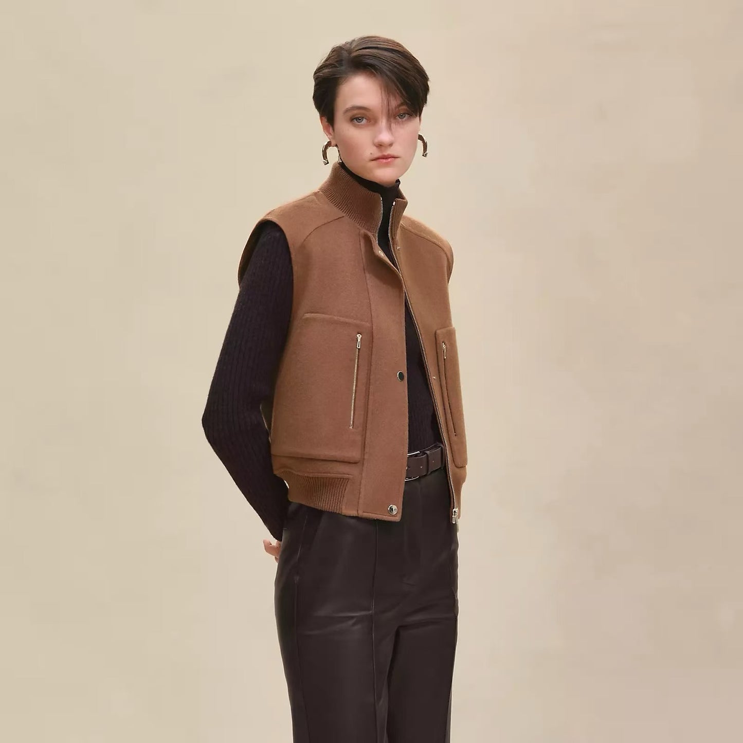 Herm 25fw wool vest