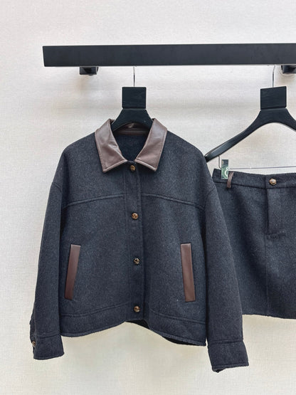 Brun 25fw wool suit