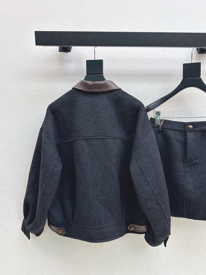 Brun 25fw wool suit