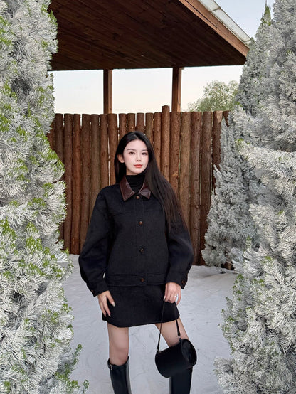 Brun 25fw wool suit