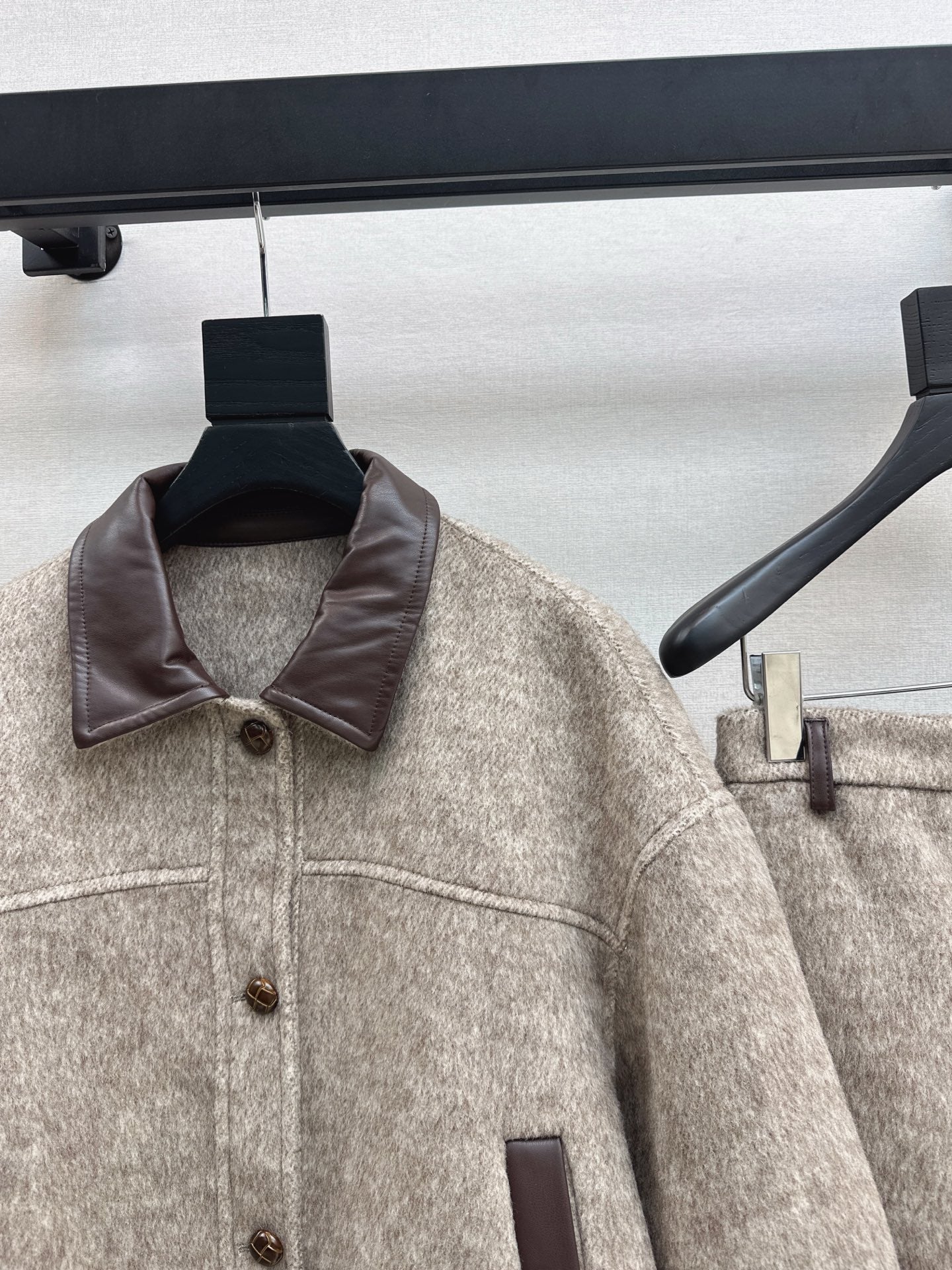 Brun 25fw wool suit
