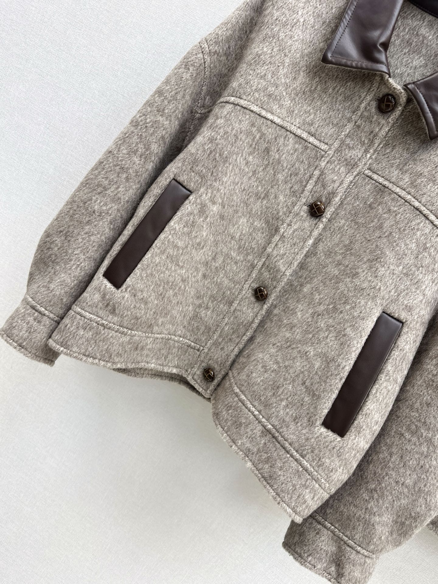 Brun 25fw wool suit