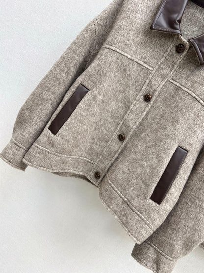 Brun 25fw wool suit