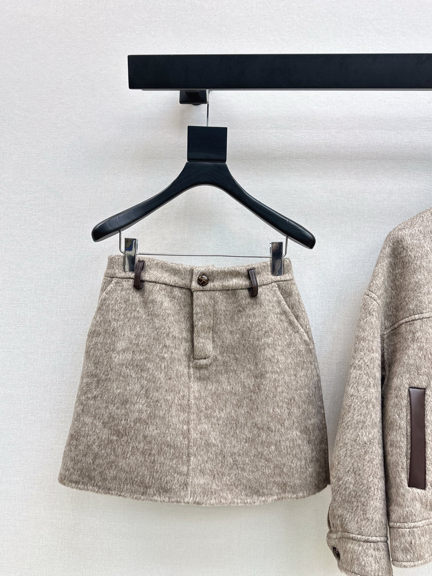Brun 25fw wool suit