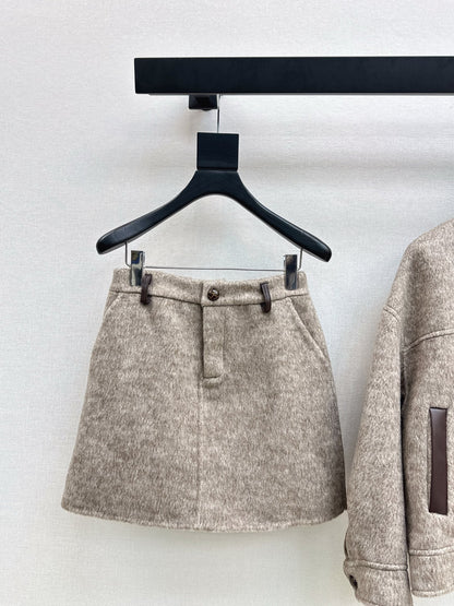Brun 25fw wool suit