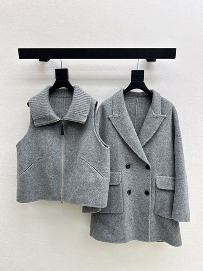 Max 25fw vest jacket set