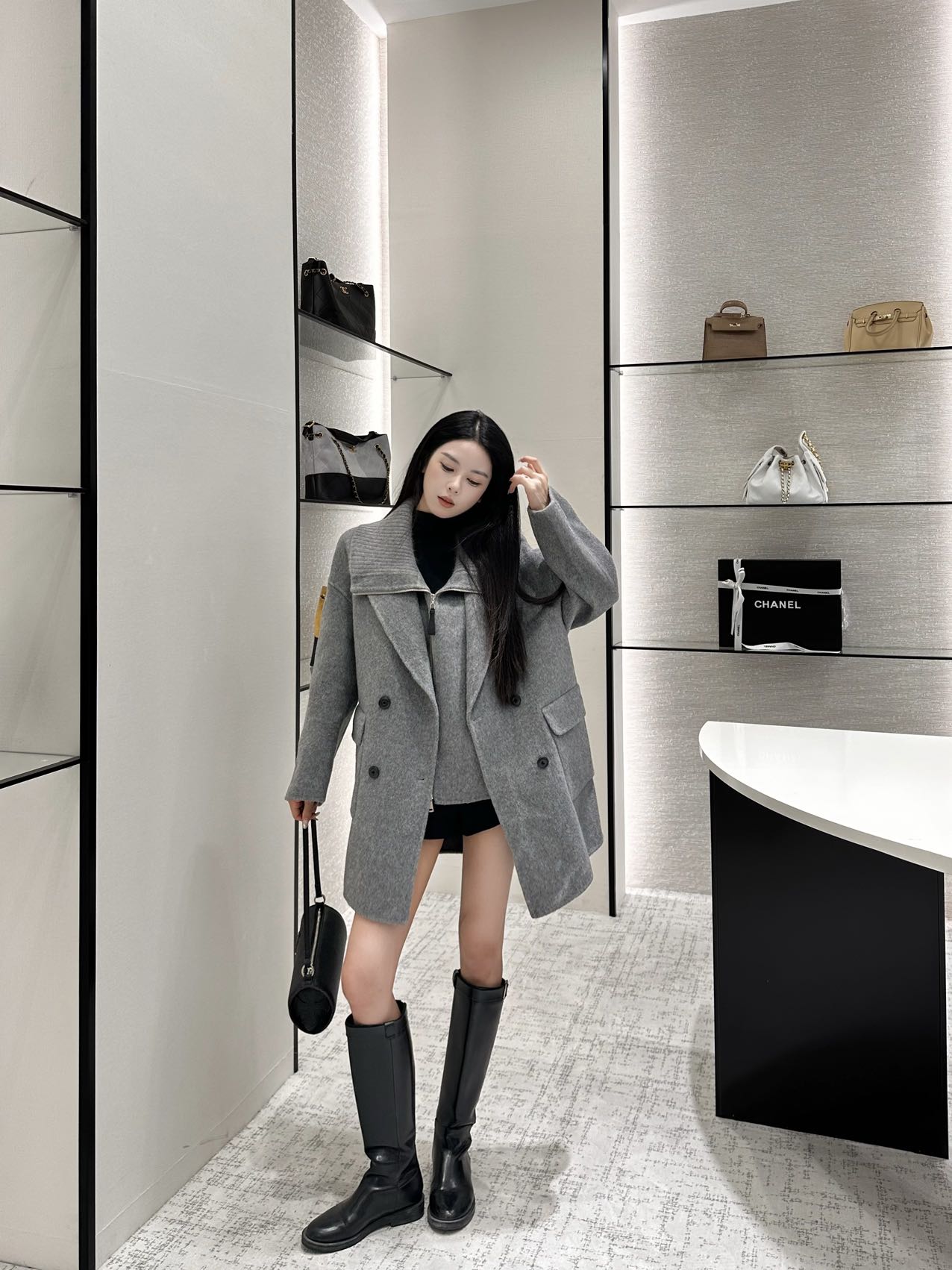 Max 25fw vest jacket set