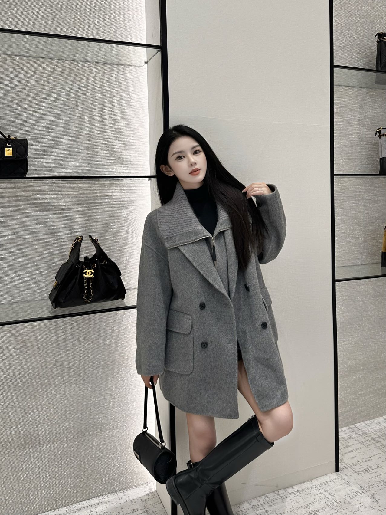 Max 25fw vest jacket set