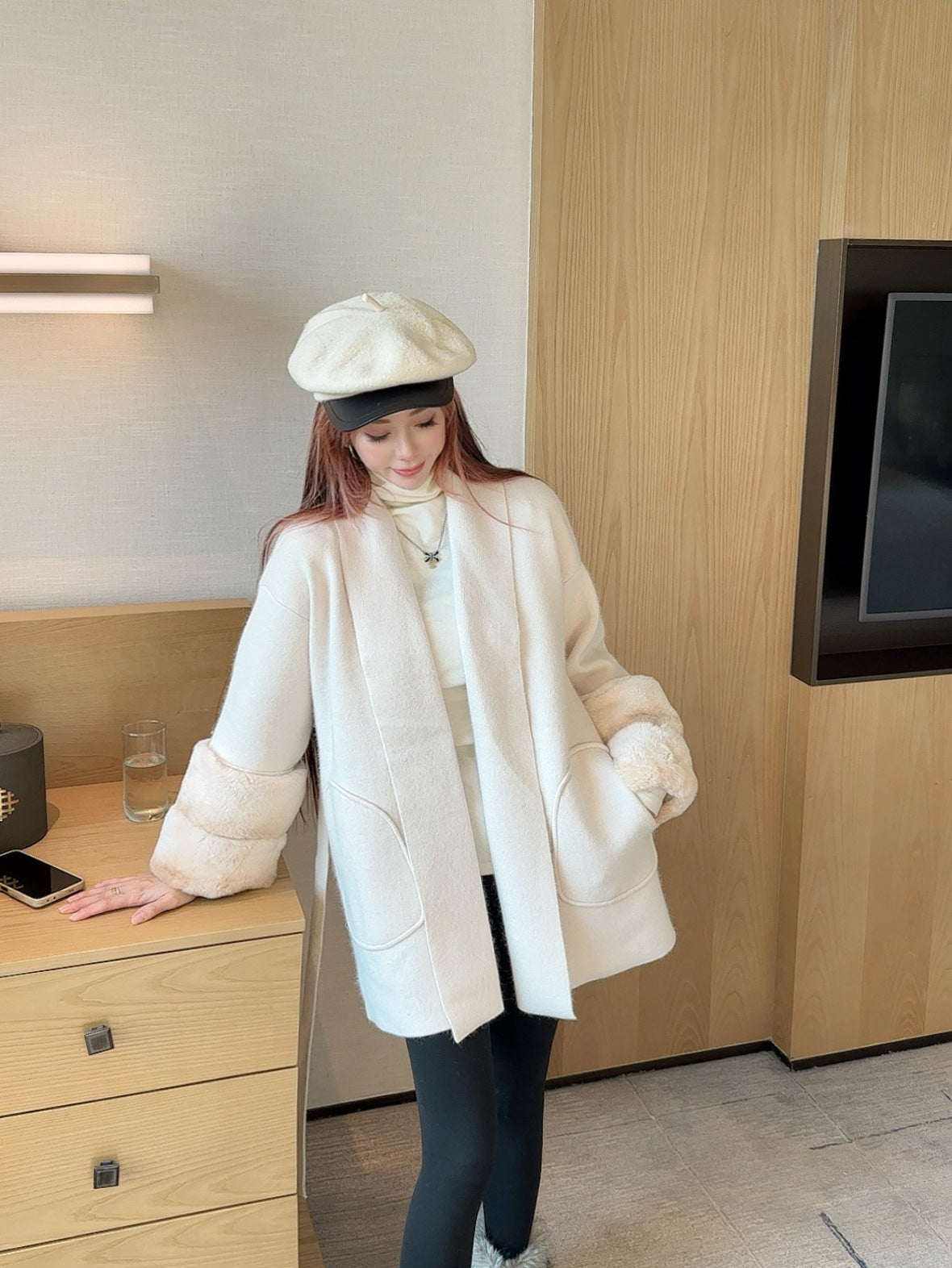 Fen 25fw wool jacket