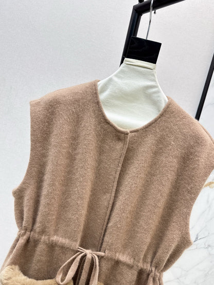 Fen 25fw wool vest jacket