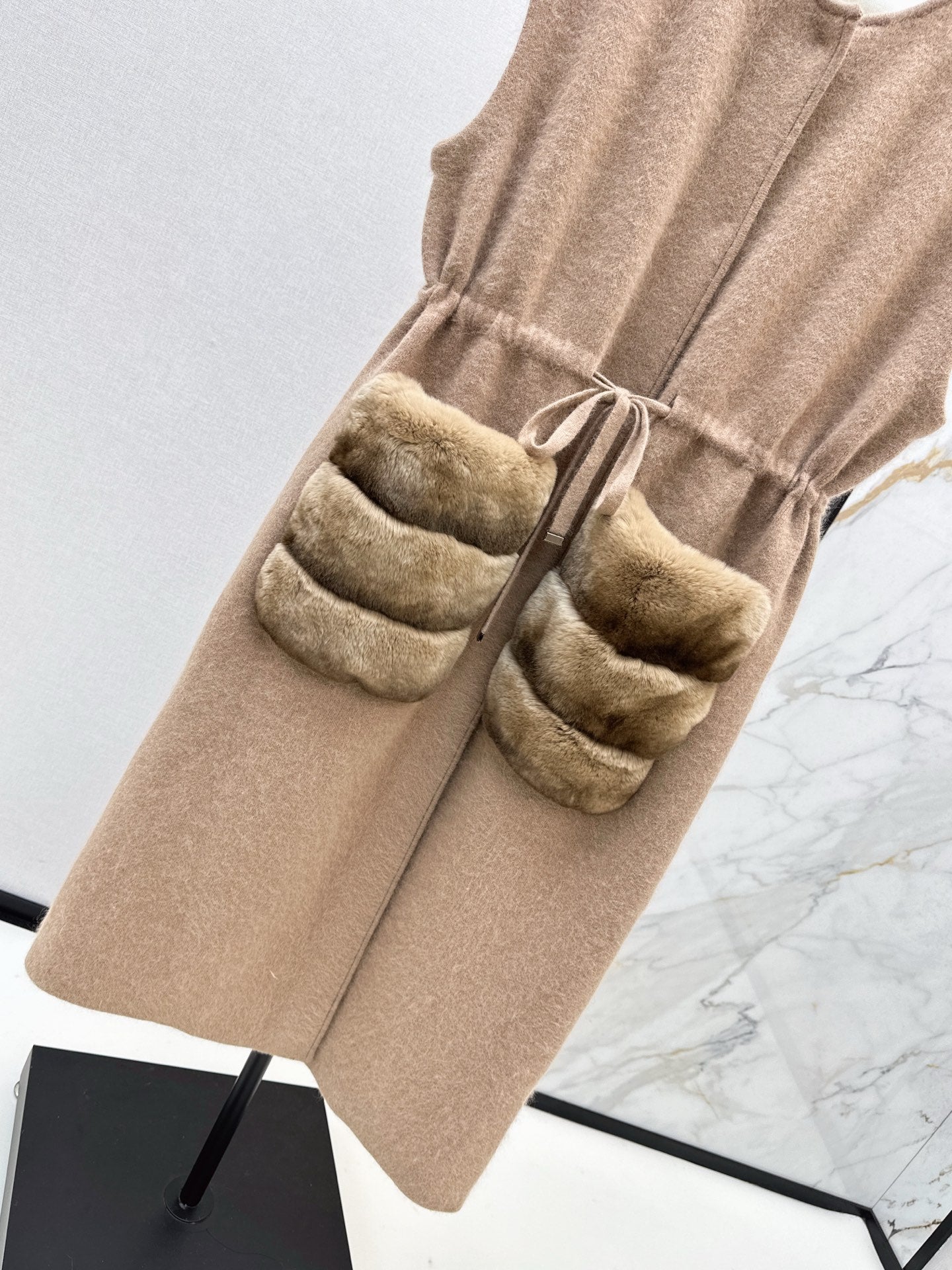 Fen 25fw wool vest jacket