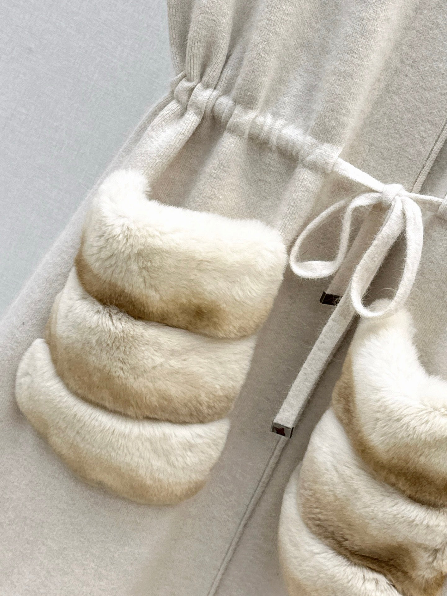 Fen 25fw wool vest jacket