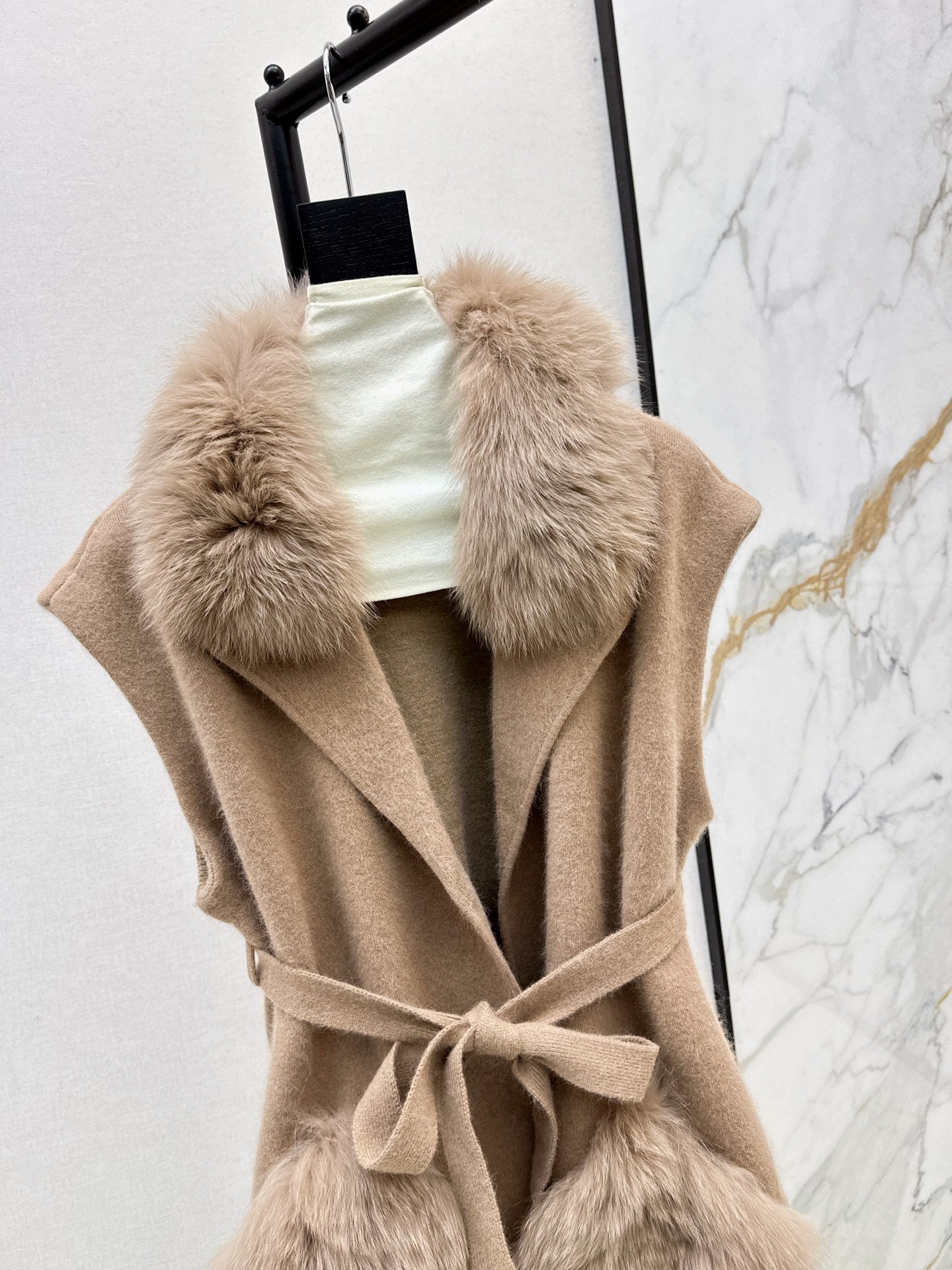 Fen 25fw wool vest jacket